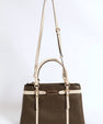 Perrez Satchel Bag - Brown