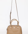 Jenai Dome Satchel - Dark Brown