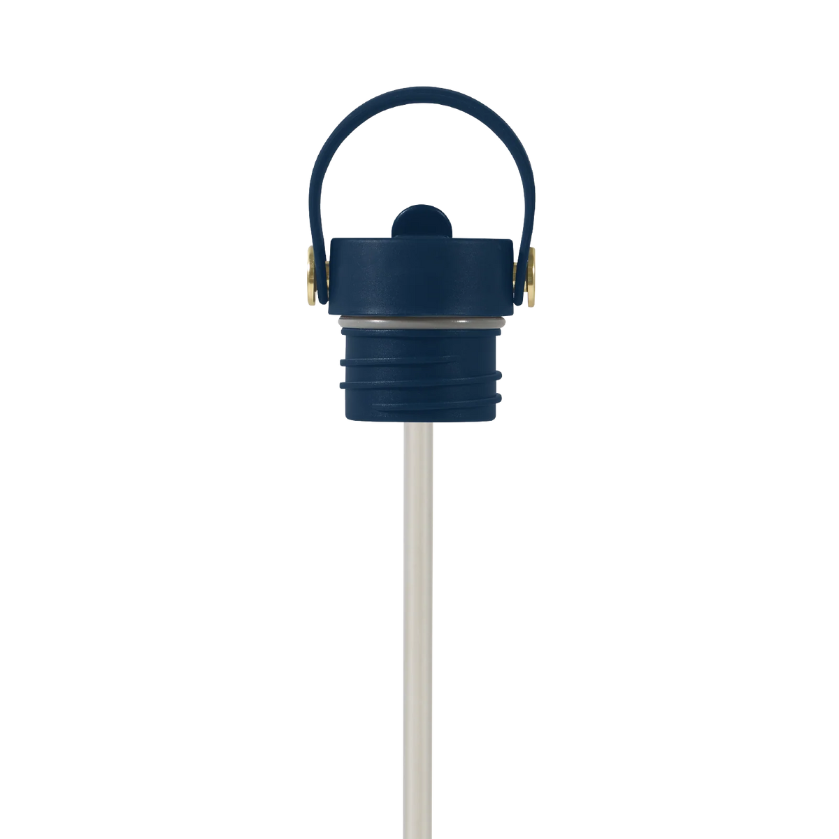 Field Bottle Sip Lid & Metal Straw / Sea Boat Blue