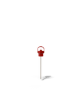 Field Bottle Sip Lid & Metal Straw / Lobster Red