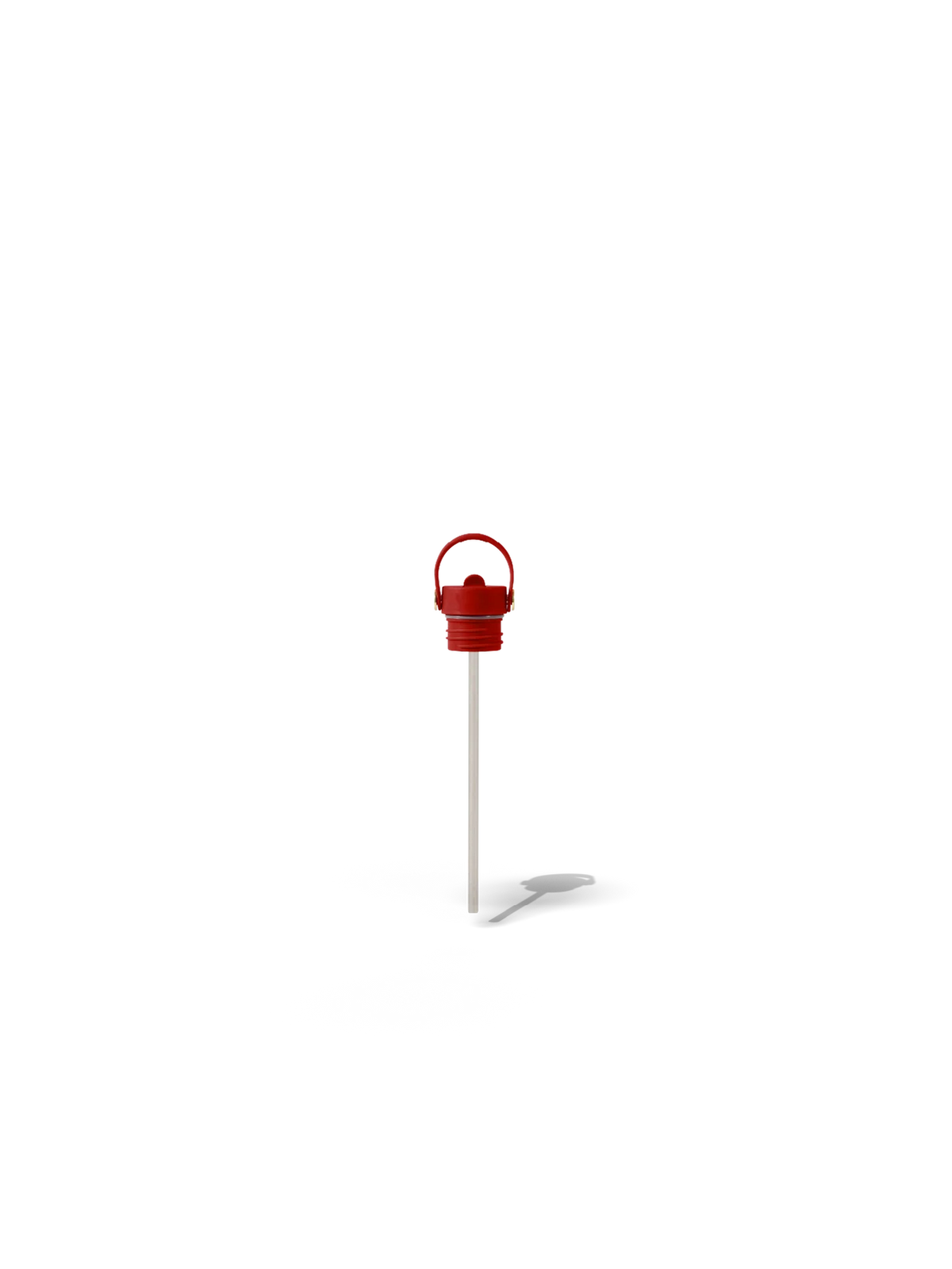 Field Bottle Sip Lid & Metal Straw / Lobster Red