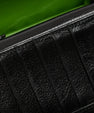 Black Georgia Crocodile Leather Clutch Bag Bellabags Bellabags