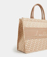 Large Jacquard Tote Bag - Bellabags Luella