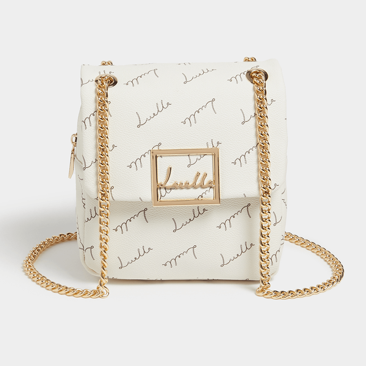 Monogram Multiway Strap Mini Backpack - By Luella - Invoque
