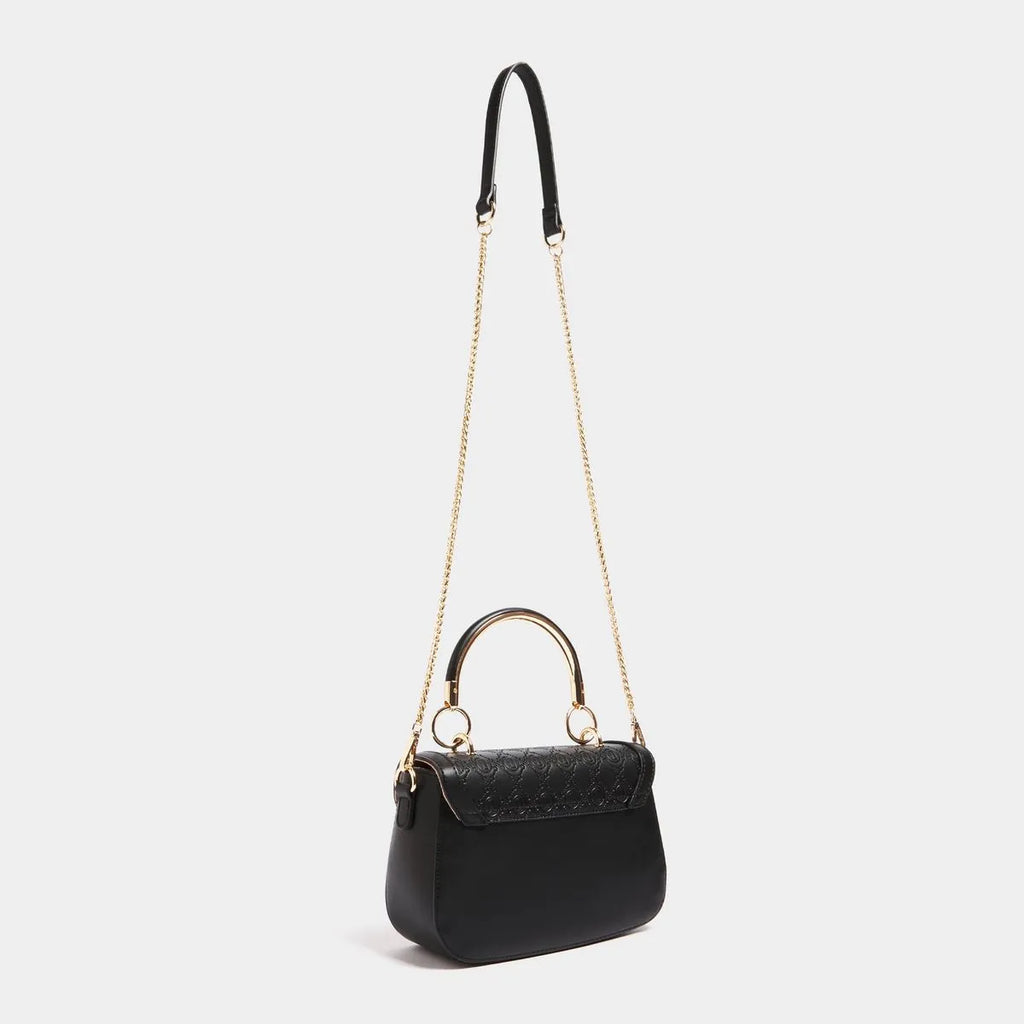 Metal Handle Embroidered Mini Crossbody Bag - By Luella - Invoque