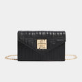 Embroidered Chain Wallet - By Luella - Invoque