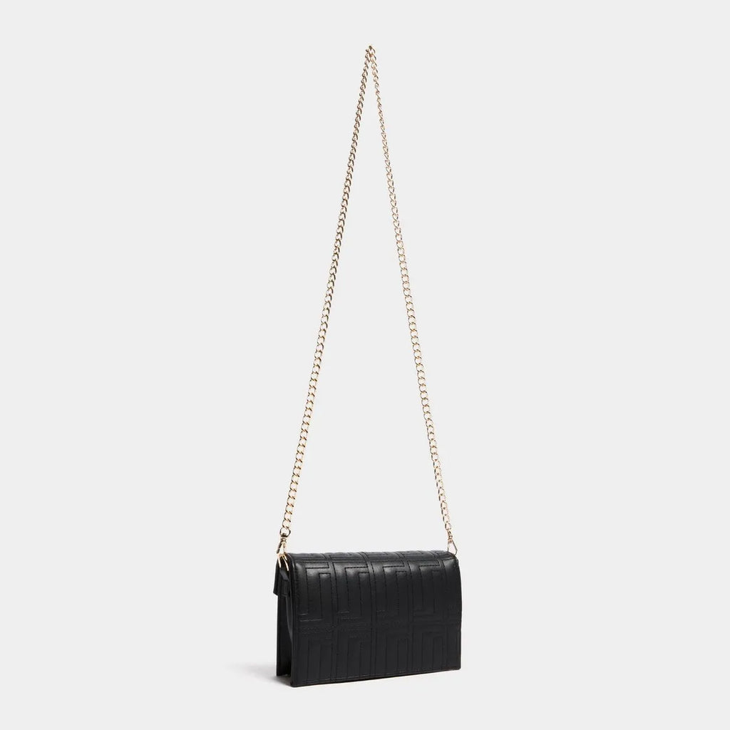 Embroidered Chain Wallet - By Luella - Invoque