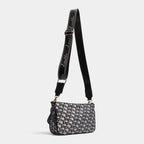 Jacquard Removable Pouch Crossbody Bag - By Luella - Invoque