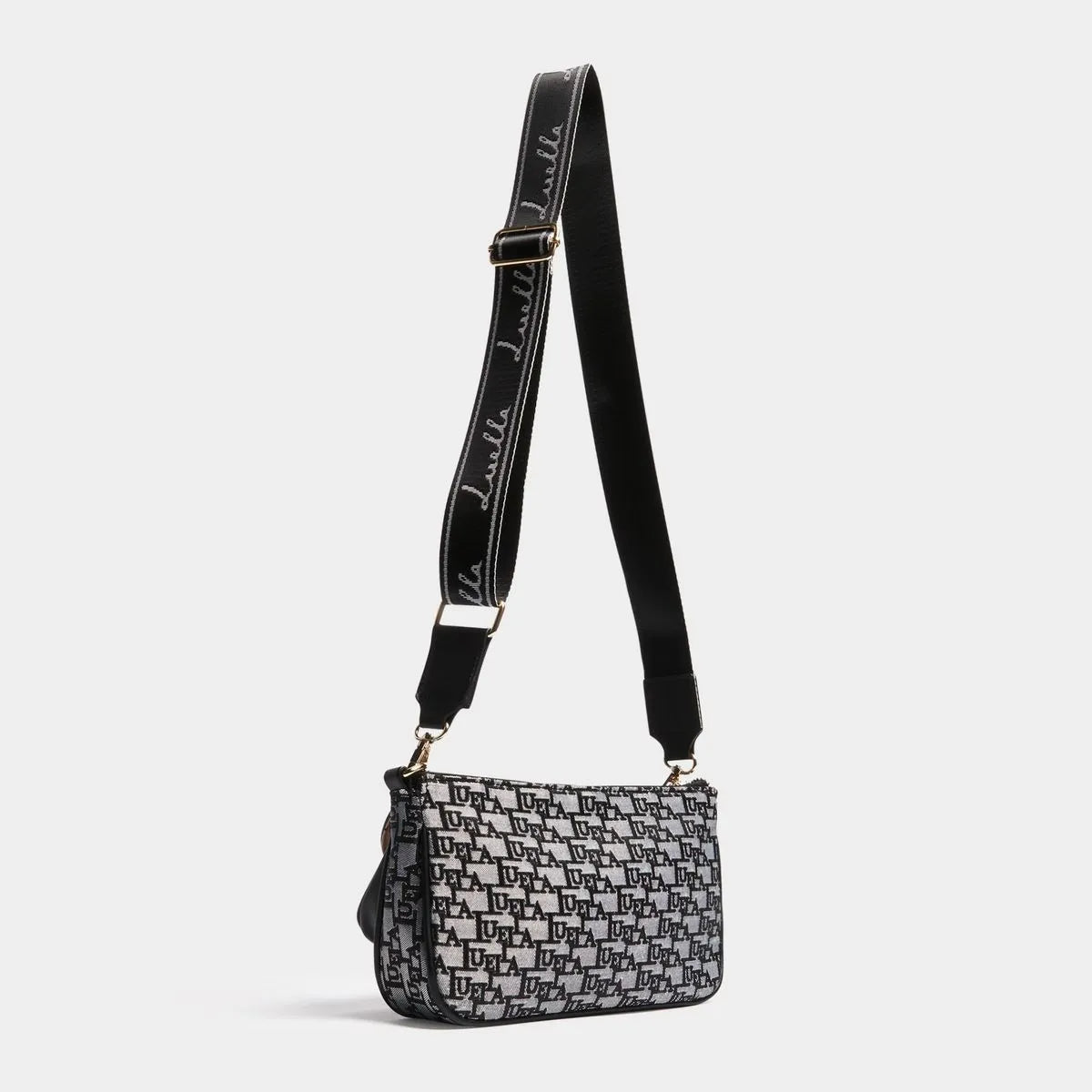 Jacquard Removable Pouch Crossbody Bag - By Luella - Invoque
