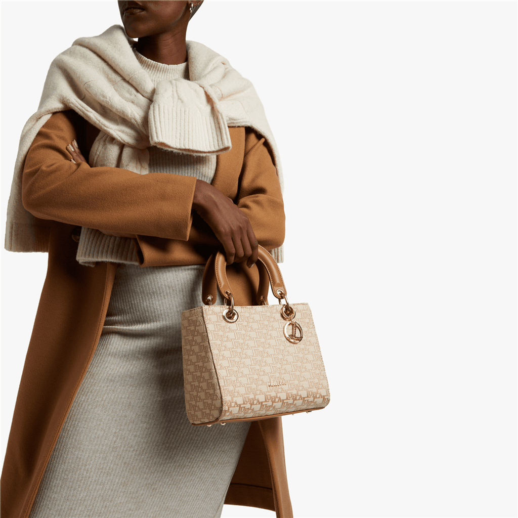 Jaquard Branded Mini Tote Bag - By Luella - Invoque