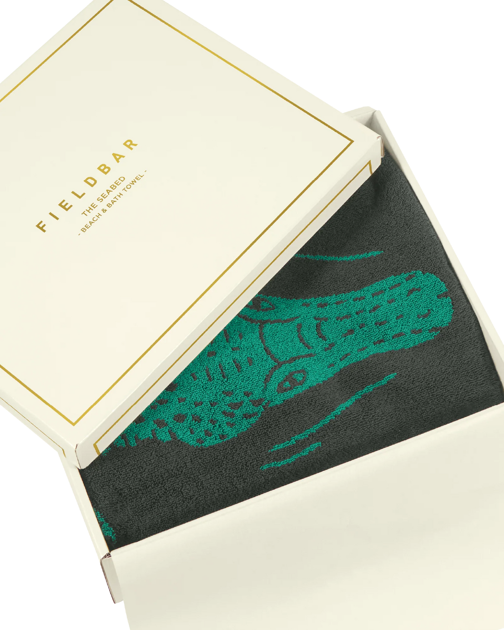 Seabed Beach & Bath Towel / Parisian Green