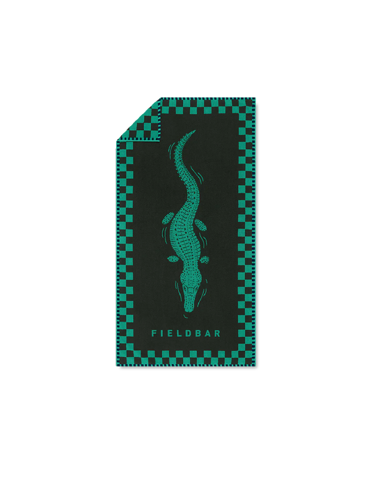 Seabed Beach & Bath Towel / Parisian Green