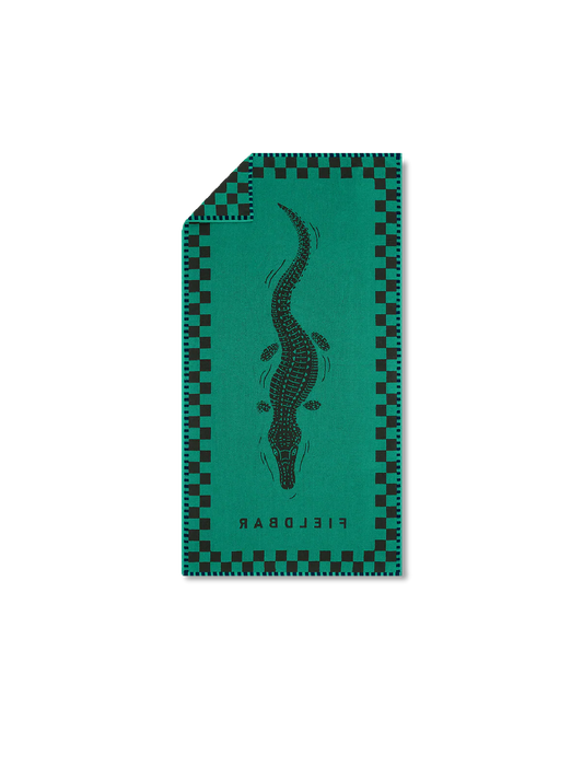 Seabed Beach & Bath Towel / Parisian Green