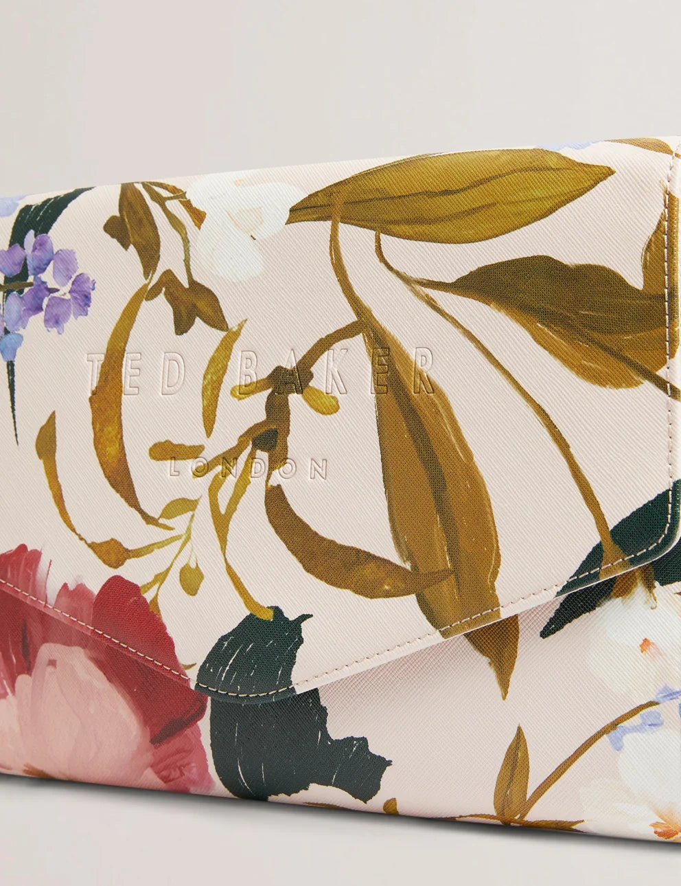 Women's POSEII-Floral Printed Icon Pouch