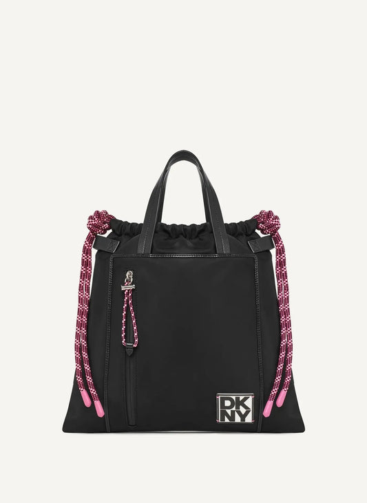 BROOKLYN HEIGHTS MEDIUM DRAWSTRING SHOPPER - Bellabags DKNY