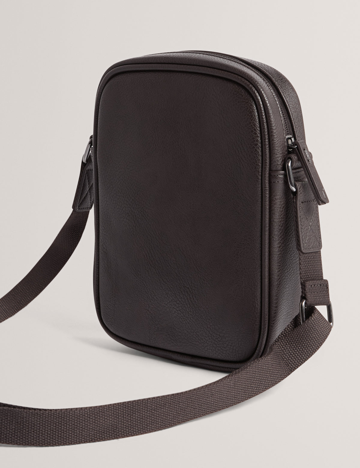 KEIIGAN: Stripe Pu Flight Bag
