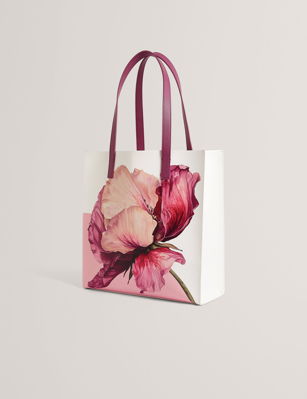 SHILVA: Printed Flower Medium Icon Bag