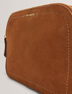 SHAYANE: Webbing Suede Camera Bag