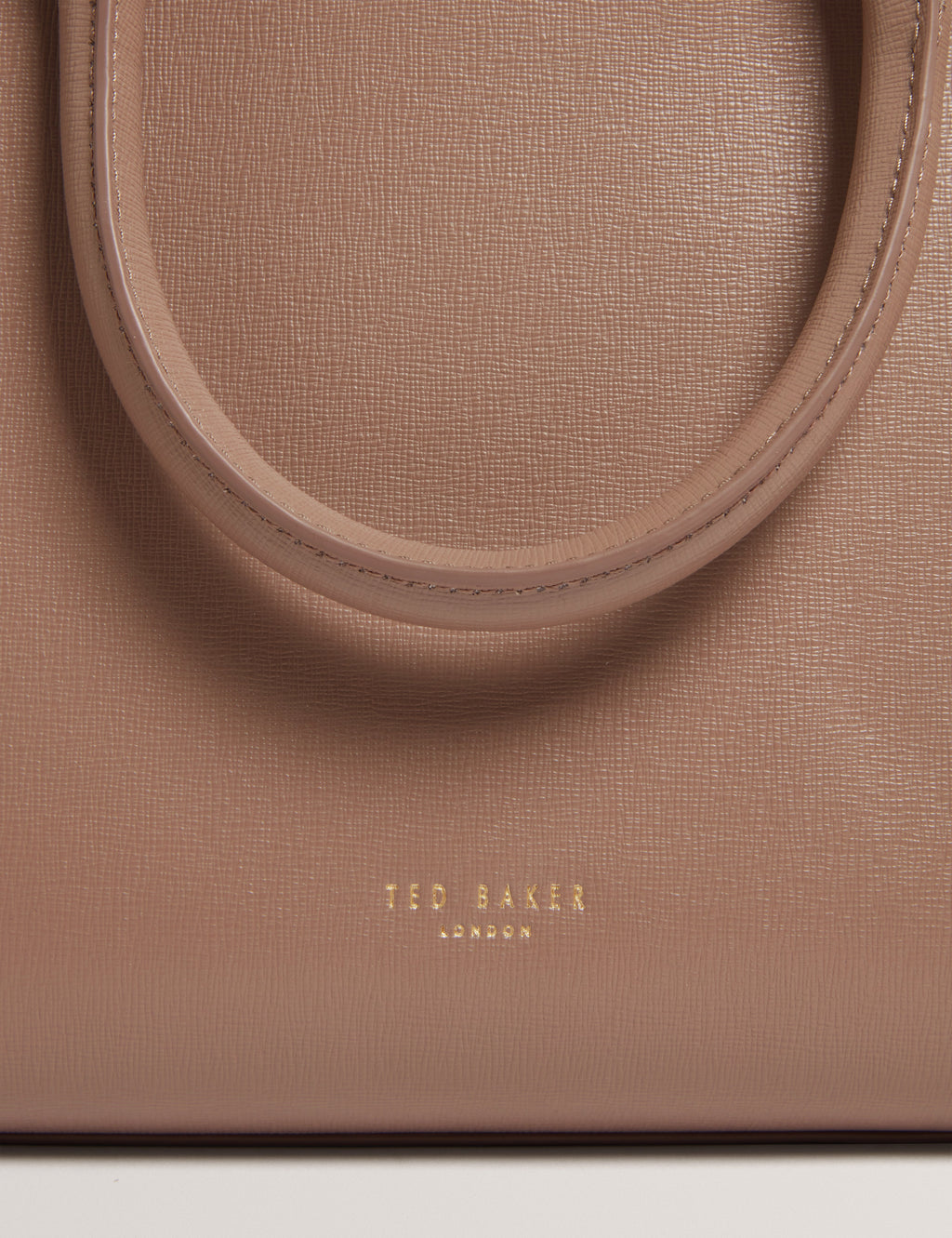 RENNEA: Bar Detail Large Tote Bag