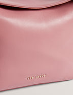 NIYAL: Soft Knot Bow Leather Xbody Bag