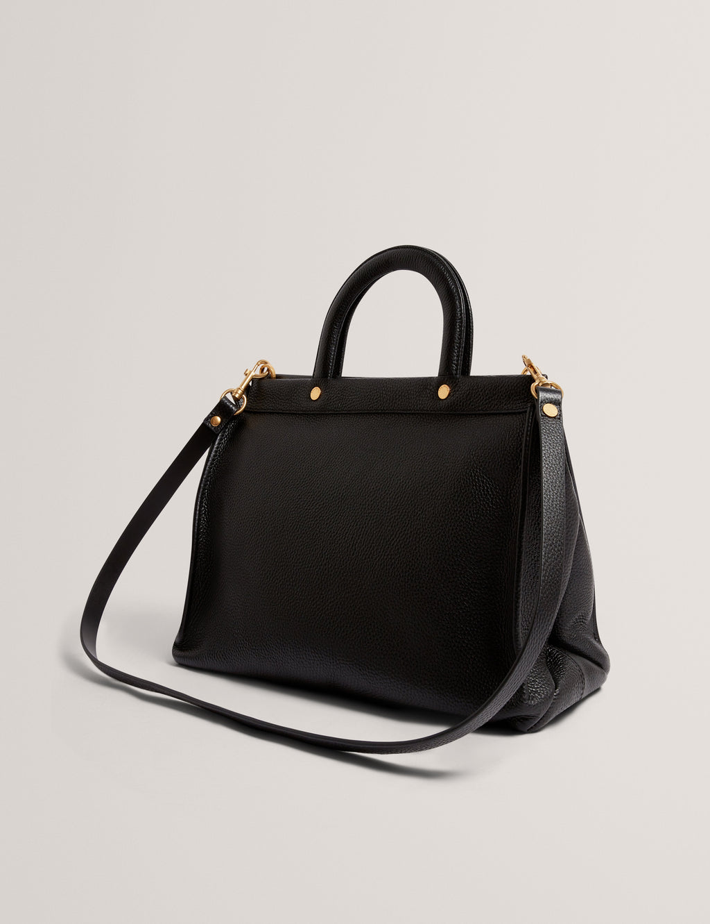 RETTIA: Grab Handle Large Tote Bag