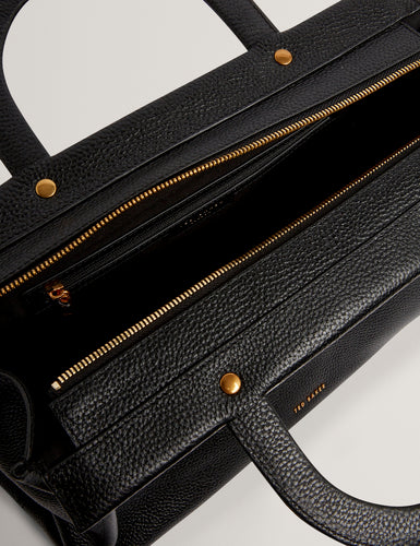 RETTIA: Grab Handle Large Tote Bag