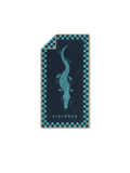 Seabed Beach & Bath Towel / Sea Boat Blue