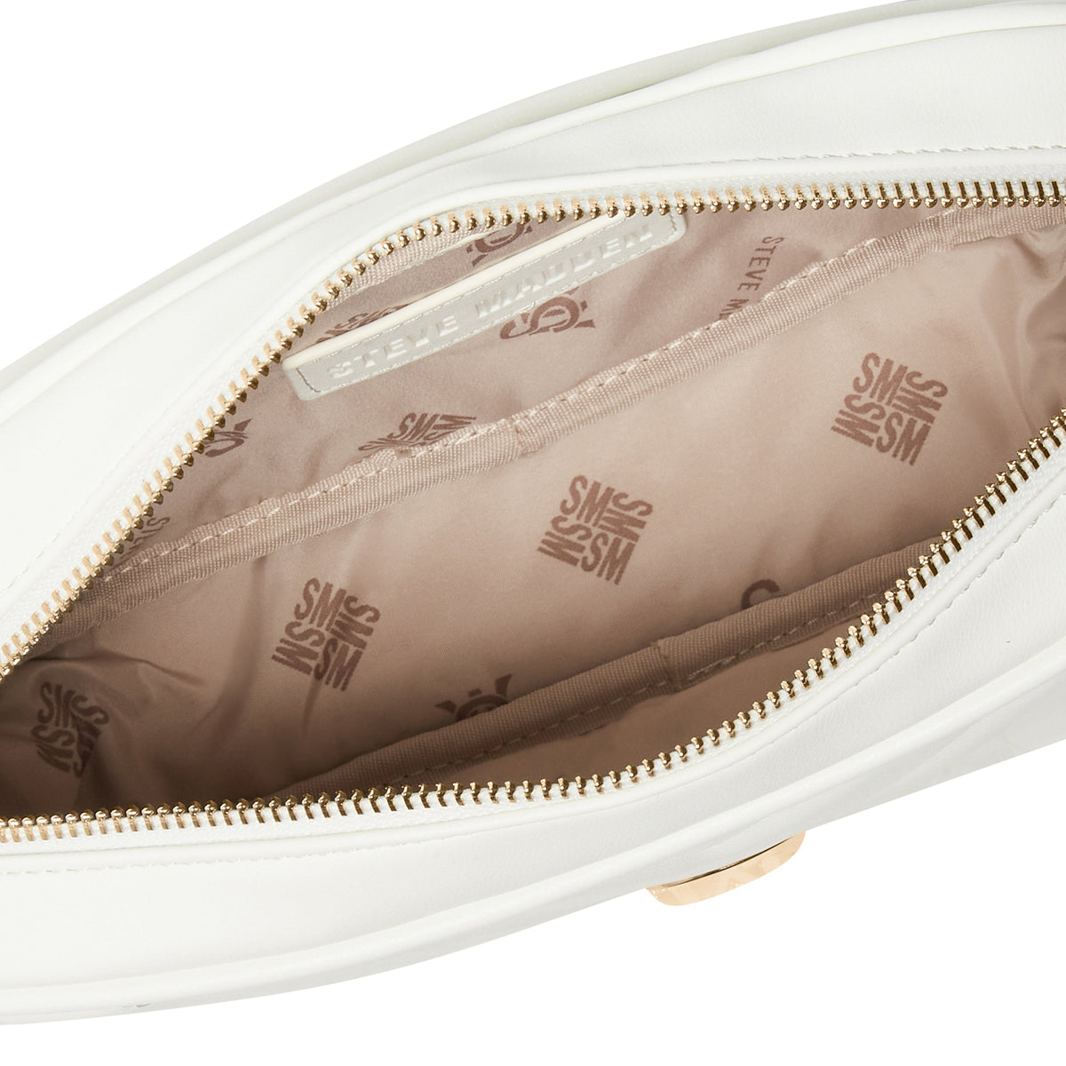 BZIRIA WHITE/GOLD - By STEVE MADDEN - Invoque