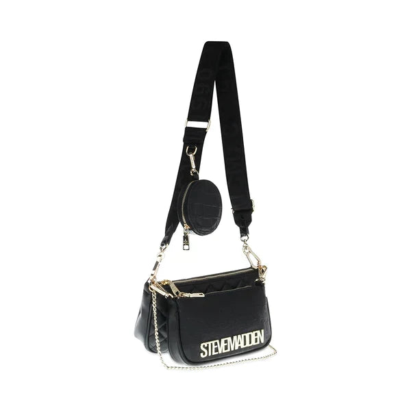 BURGENTL BLACK/BLACK - By STEVE MADDEN - Invoque