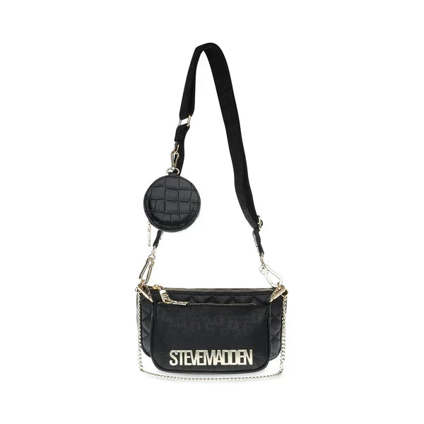 BURGENTL BLACK/BLACK - By STEVE MADDEN - Invoque