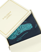 Seabed Beach & Bath Towel / Sea Boat Blue