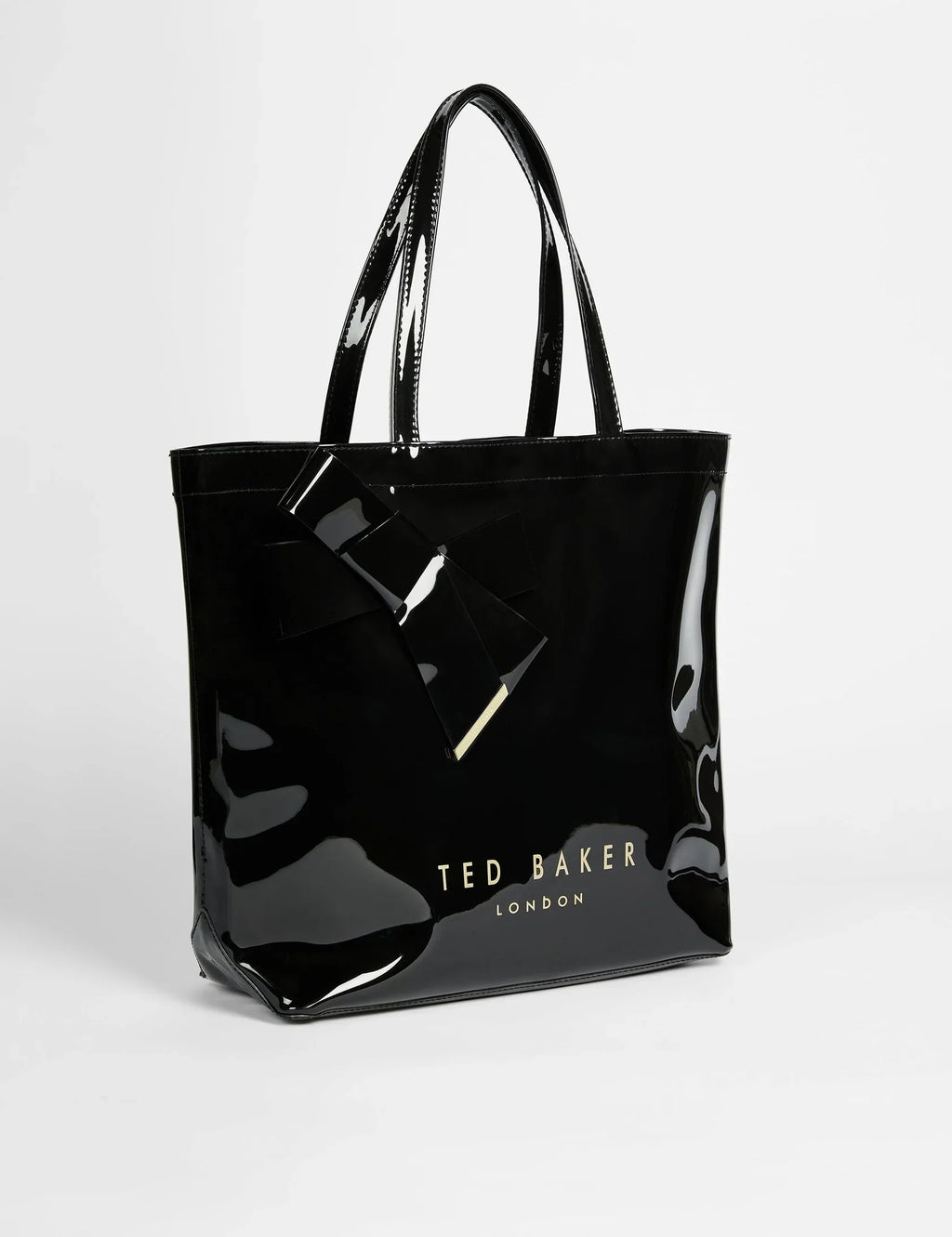 Women's NICON-Knot Bow Vinyl Icon Tote Bag