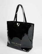 Women's NICON-Knot Bow Vinyl Icon Tote Bag