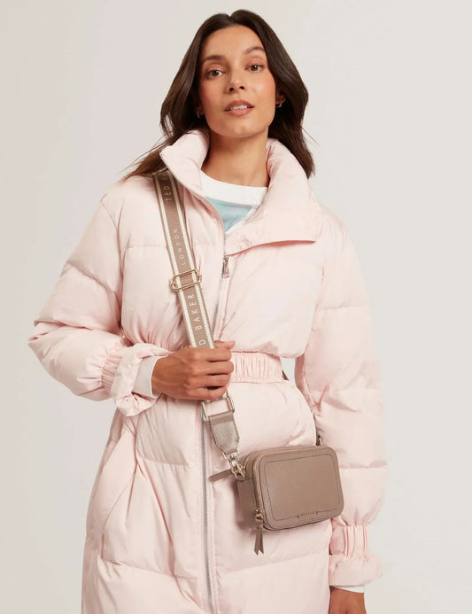 LINZIE: Webbing Leather Small Crossbody Camera Bag - Bellabags Ted Baker