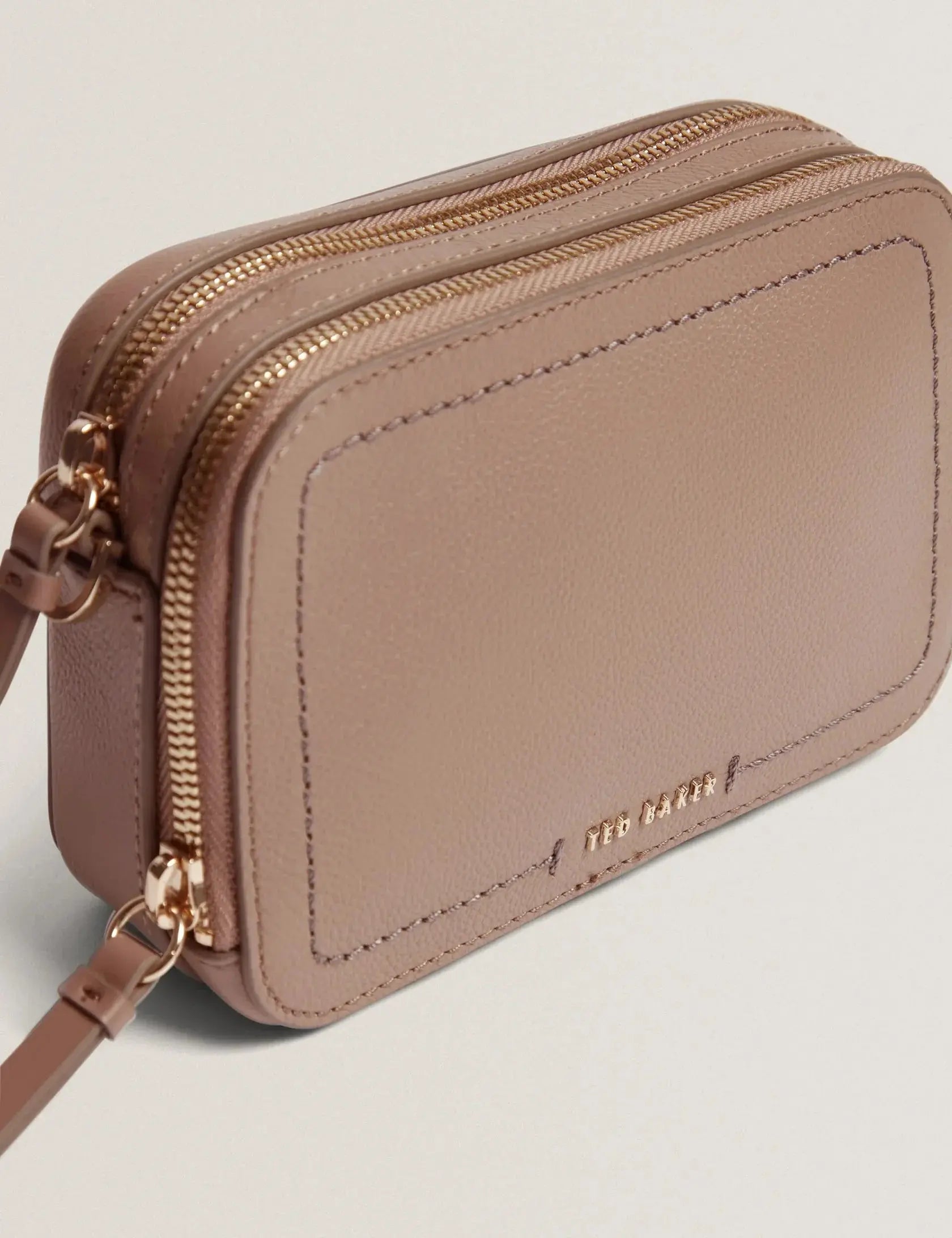 LINZIE: Webbing Leather Small Crossbody Camera Bag - Bellabags Ted Baker