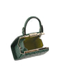 Green Vegas Ostrich Leather Micro Bag Bellabags Bellabags