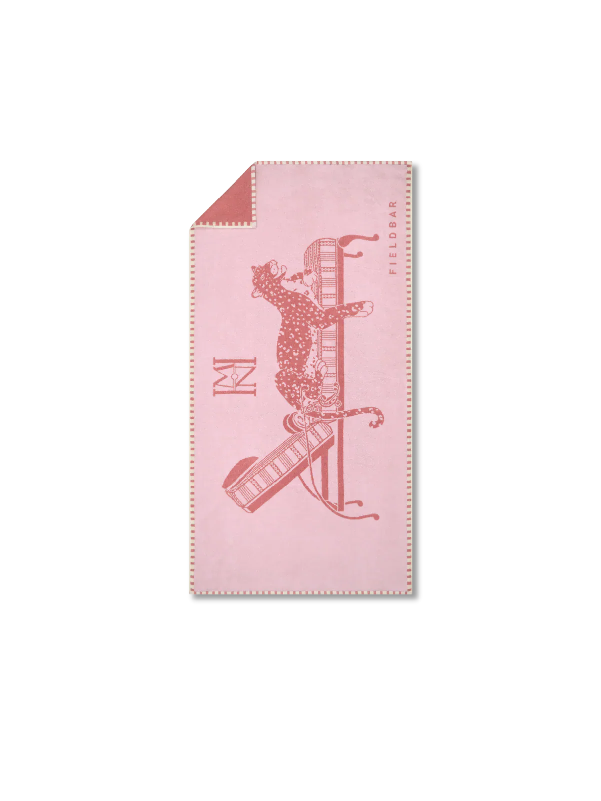 Seabed Beach & Bath Towel / Nellie Pink