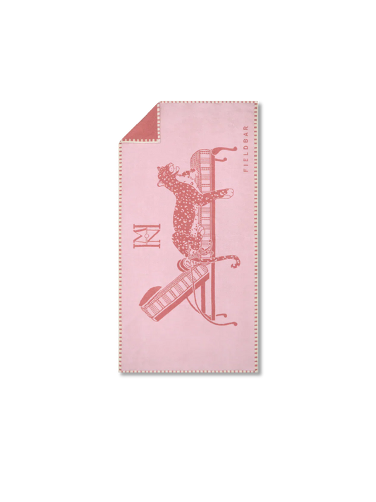Seabed Beach & Bath Towel / Nellie Pink