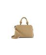 Beige Lexington Ostrich Leather Business Bag Bellabags Bellabags