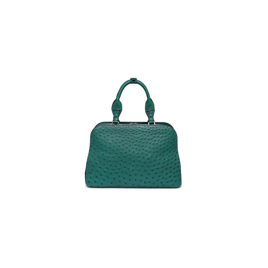 Green Lexington Ostrich Leather Business Bag Bellabags Bellabags