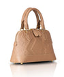 EMBOSSED DOME BAG - BEIGE - Bellabags GALXBOY