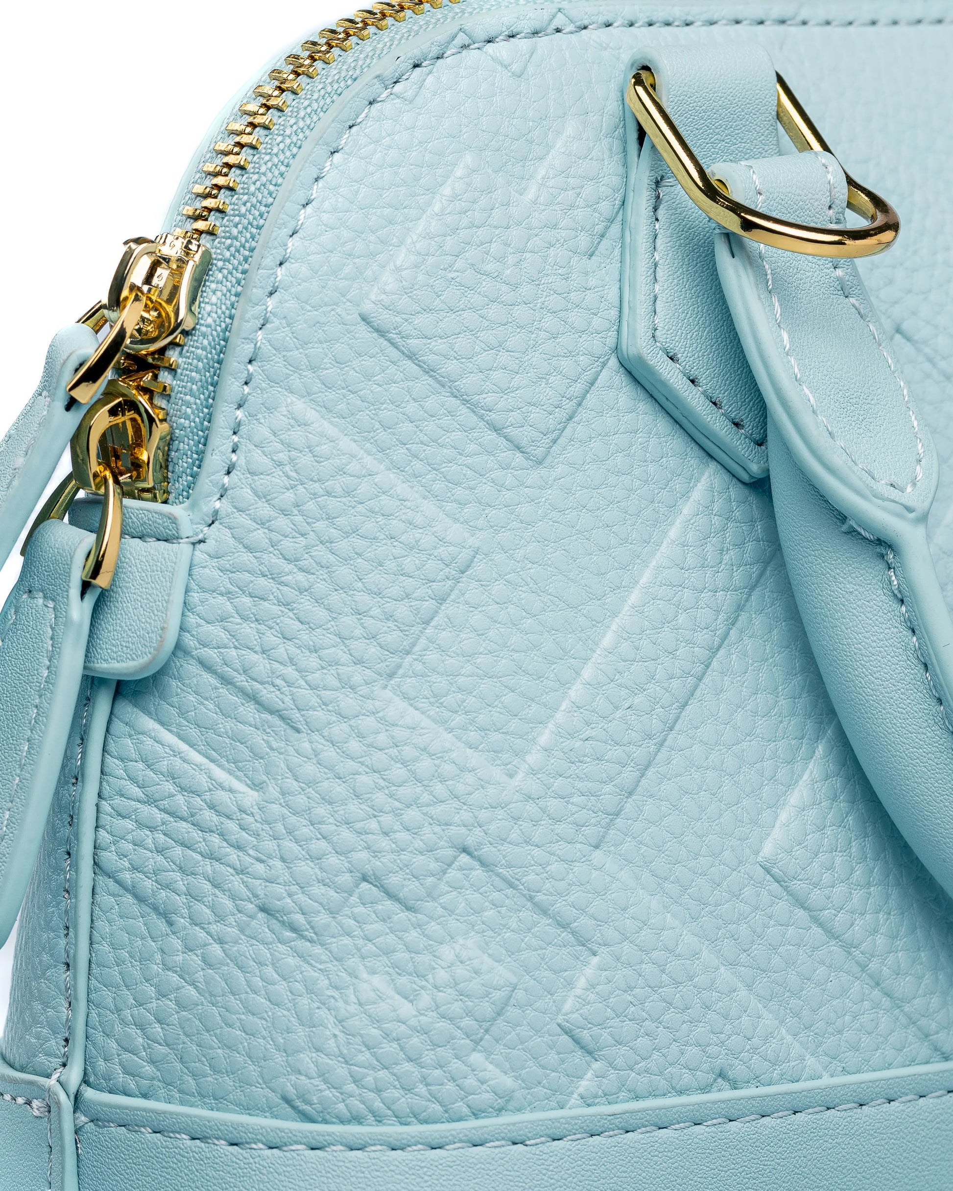EMBOSSED DOME BAG - BLUE - Bellabags GALXBOY