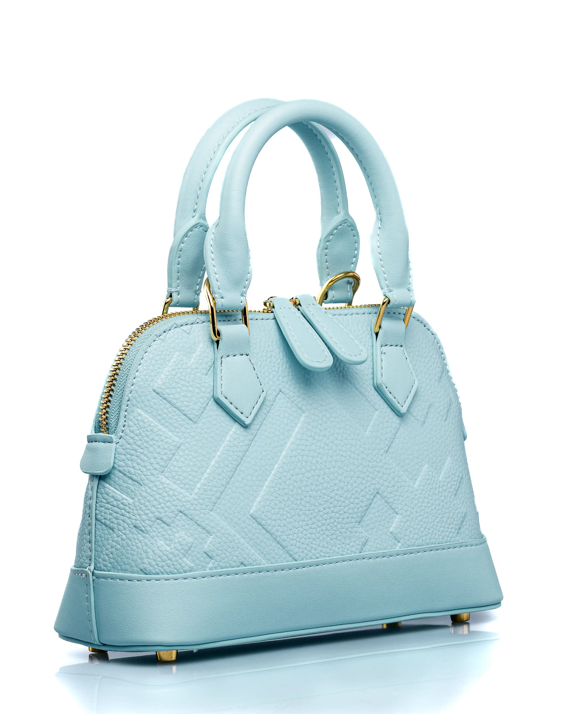 EMBOSSED DOME BAG - BLUE - Bellabags GALXBOY