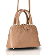 EMBOSSED DOME BAG - BEIGE - Bellabags GALXBOY