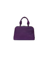 Purple Lexington Ostrich Quill Leather Business Bag Bellabags Bellabags