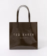 Women's CRINKON-Crinkle Large Icon Bag Khaki Ted Baker South Africa Bellabags