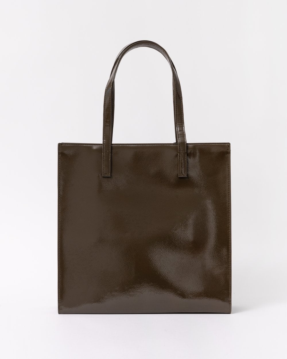 Women's CRINKON-Crinkle Large Icon Bag Khaki Ted Baker South Africa Bellabags