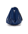 Blue Venus Ostrich Leather Bucket Bag Bellabags Bellabags